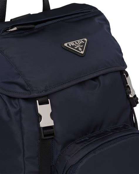 prada nylon backpakc|Prada unisex backpack.